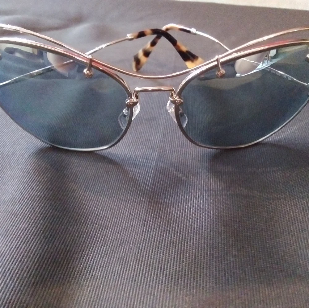 Miu Miu Mirror Sunglasses - Picture 2 of 10